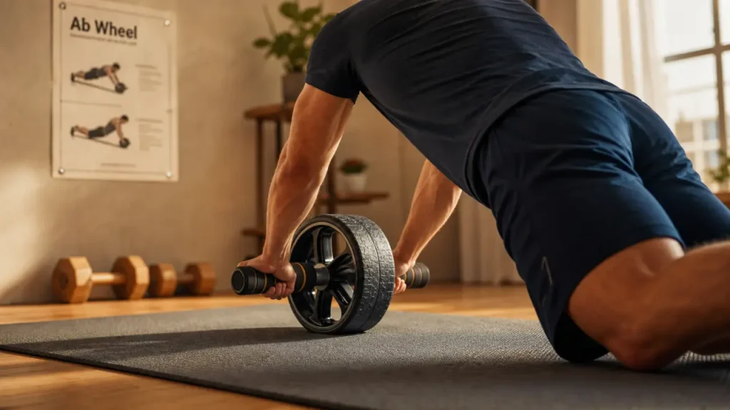 Ab wheel pour gainage profond et durable