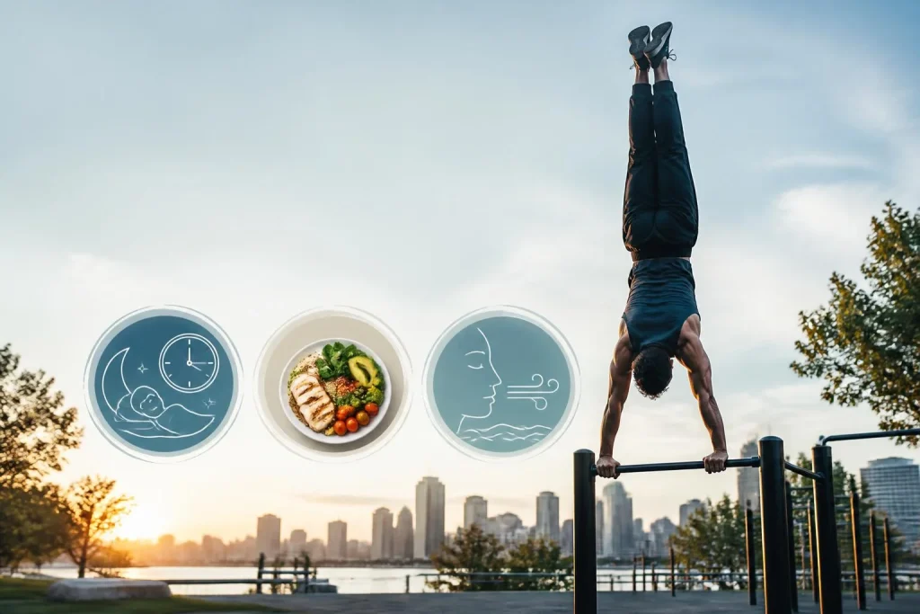 Récupération, nutrition et stress en street workout