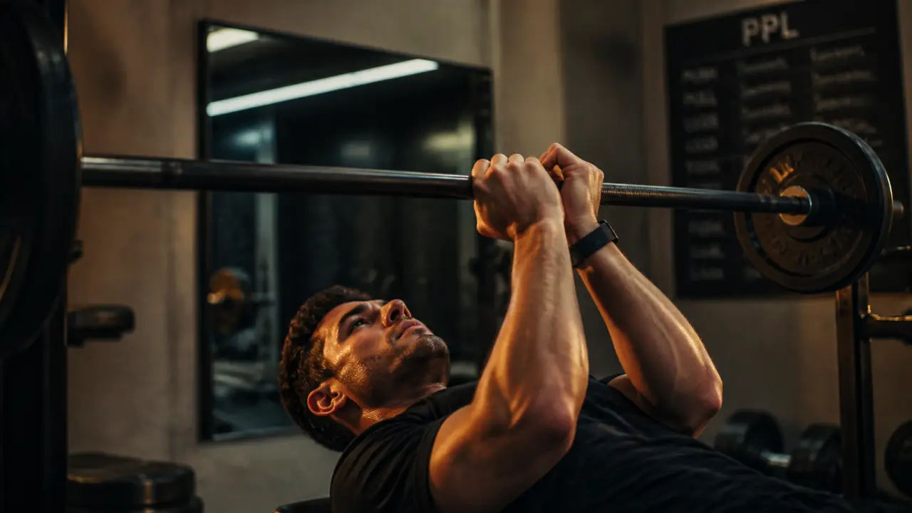 Séance push pectoraux épaules triceps
