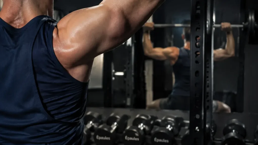 Exo epaule : développé militaire et face pull, épaules en stabilité