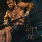 Muscles ups : athlète en transition vers le muscle-up, trois phases techniques