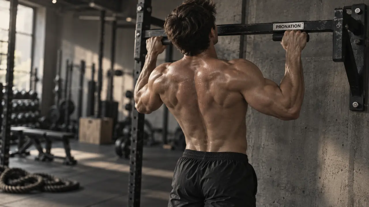 Pull ups musculation en pronation stricte, sans balancer